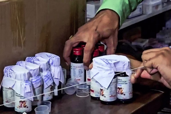 Coldrif Cough Syrup Linked to Child Deaths; UP Orders Ban Coldrif Cough Syrup